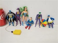 Lot de figurines Kenner dont Super Powers ancien