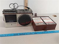 General Electric radio & cassette tapes