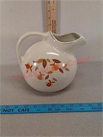 Halls jewel tea pottery pitcher