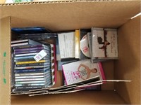 Box lot of music CDs Various artists