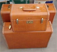 (3) Vintage Samsonite Suitcases