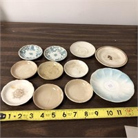 Collection of 11 Small China Plates