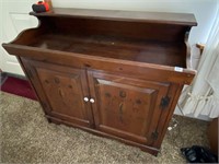 dry sink cabinet w/am/fm, turntable, 8 track