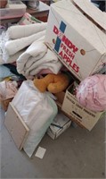 Lot of Bedding, Christmas & More
