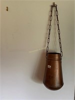 copper hanging pot