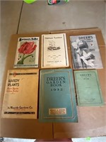 1932 Burpee; 1932,33 Dreer's seed catalogs