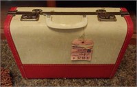 Vintage Small Suitcase with Dolls