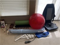 LOT OF WORKOUT AND EXERCISE ITEMS
