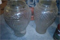 (2) Large Vases