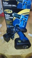 GTV Cordless Drill with Battery & Charger