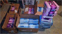 (5( Boxes + Extras Poise Pads & Attends Underwear