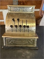 OLD BENJAMIN FRANKLIN TOY CASH REGISTER