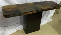 Stone Top Foyer Table