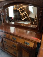 Parlor Buffet and mirror