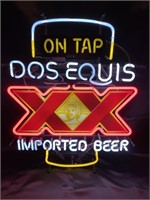 2004 Dos Equis on Tap Neon sign