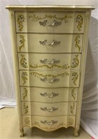Painted cream Lingerie chest