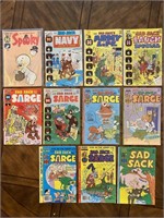 11 Harvey Comics - Sad Sack and Spooky