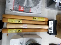 Fragram 2402 Rubber Hammer & 3 Spare Handles