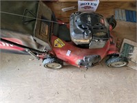 Toro self-propelled bagger lawn mower