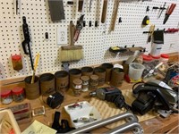 LARGE LOT OF HARDWARE IN CANS