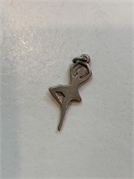 JAMES AVERY STERLING SILVER BALLET CHARM