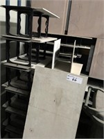 Large Qty Structural Plastic & Cement Sheet Stands