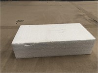 Box & Contents 1100 Foamex Polystyrene Blocks
