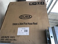 Dura 19mm x 36m Fire Hose Reel, Disabled Hand Rail