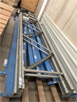 2 Approx 3m Pallet Rack Sides & Approx 14 Beams
