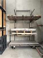 5 Tiered Single Sided Stock Rack