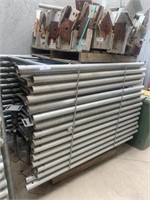 29 Steel Scaffold Sides Approx 1.5m x 1.5m
