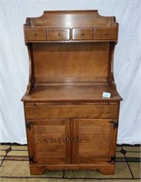 maple Ethan Allen hutch