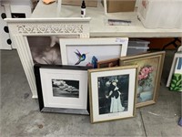 6 Assorted Framed Prints