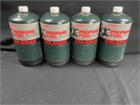 (4) 1LB Propane Cannisters
