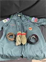 Boy Scout Shirt, Belts, Socks