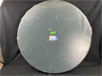 39" Round Resin Table-Green