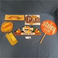 Various Corn Advertising Items