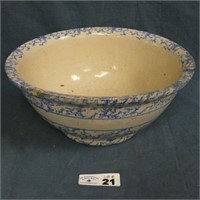 Spongeware Bowl - 13.5" Wide