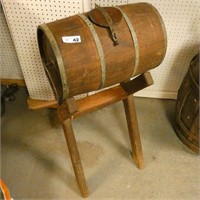Barrel Butter Churn on Stand
