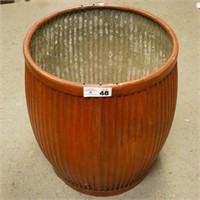 Galvanized Barrel - 28" High