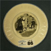 French Digoin Plate - 7" Wide