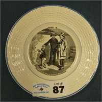 French Digoin Plate - 7" Wide