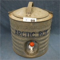 2 Gallon Galvanized Artic Boy Cooler