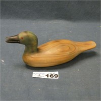 S. Pierce Wooden Duck Carving