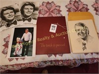 Kennedy Book & Autographed Pictures