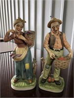 Large Farmer figurines