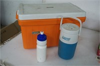 Coleman Cooler and Water Jug + Britta Water