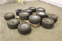 Assorted Lawn Mower Tires, 20x8.00-8, 20x10-8,