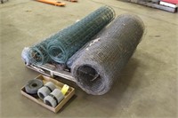 (9) Rolls of Assorted Fencing, Unknown Lengths