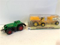 CONSTRUCTION SERIES IN PLASTIC BOX-TRACTOR
